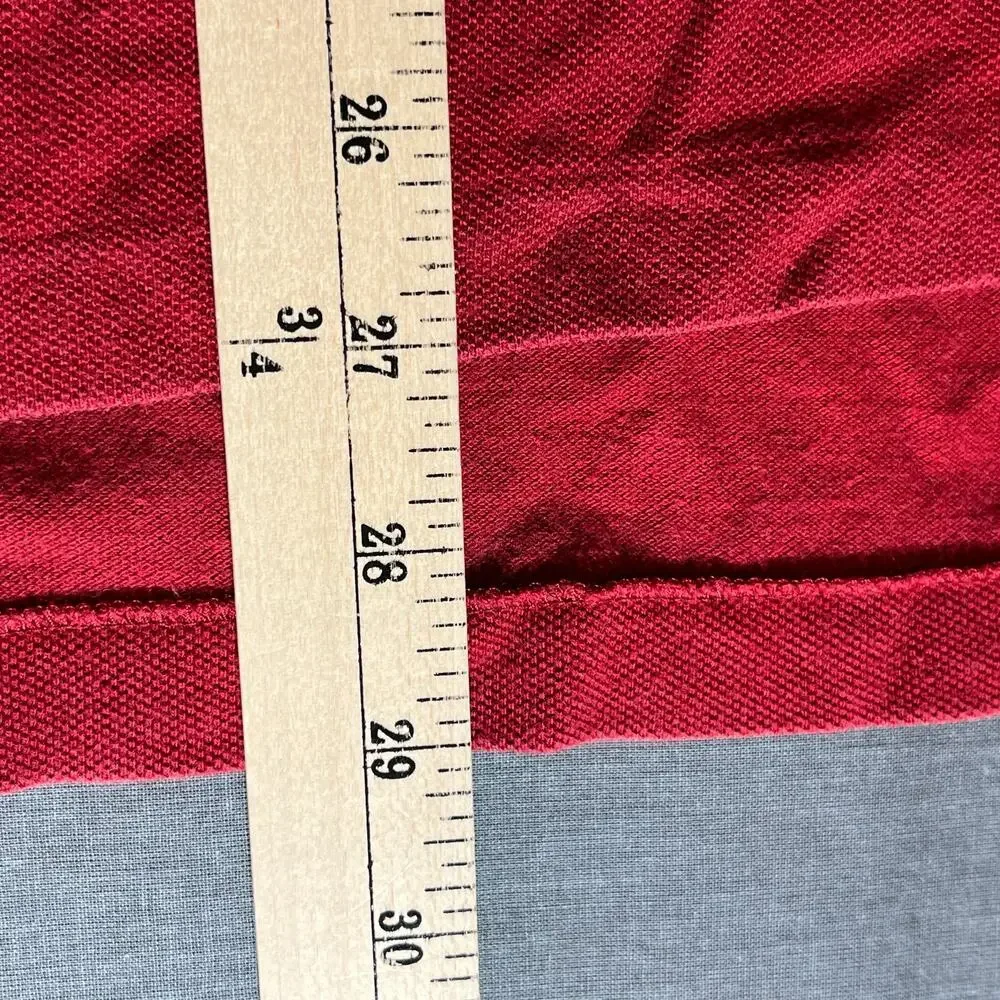 Polo Ralph Lauren Polo Shirt Mens Size XL Red Short Sleeves Cotton Casual Preppy